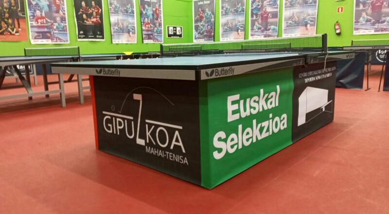 Convenio de colaboración con la Federación Guipuzcoana de Tenis de Mesa